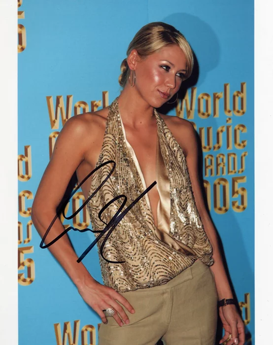 Anna Kournikova autograph