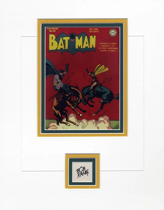 Bob Kane autograph