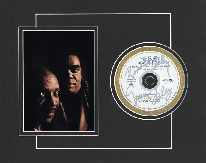The Isley Brothers autograph