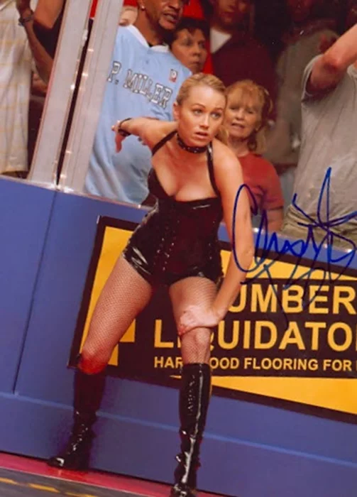 Christine Taylor autograph