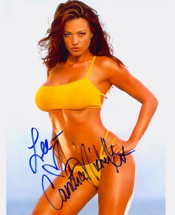 Candice Michelle autograph