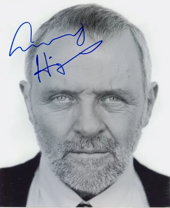 Anthony Hopkins autograph