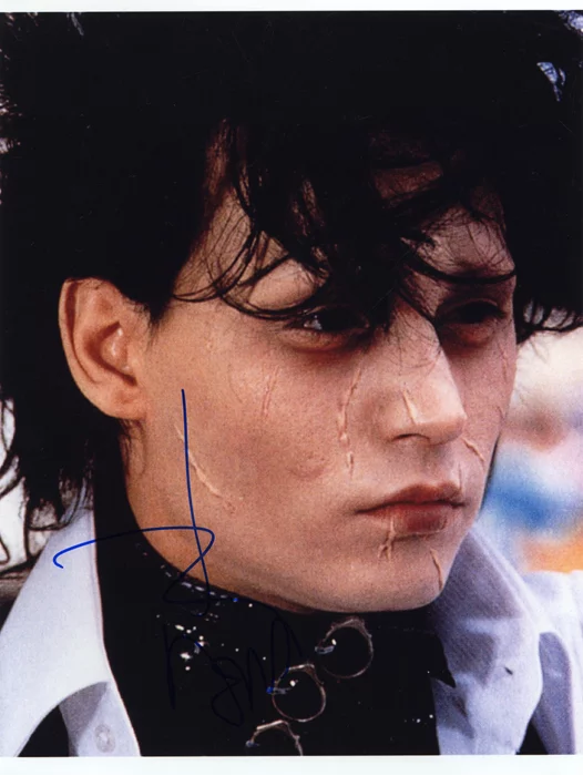 Johnny Depp autograph