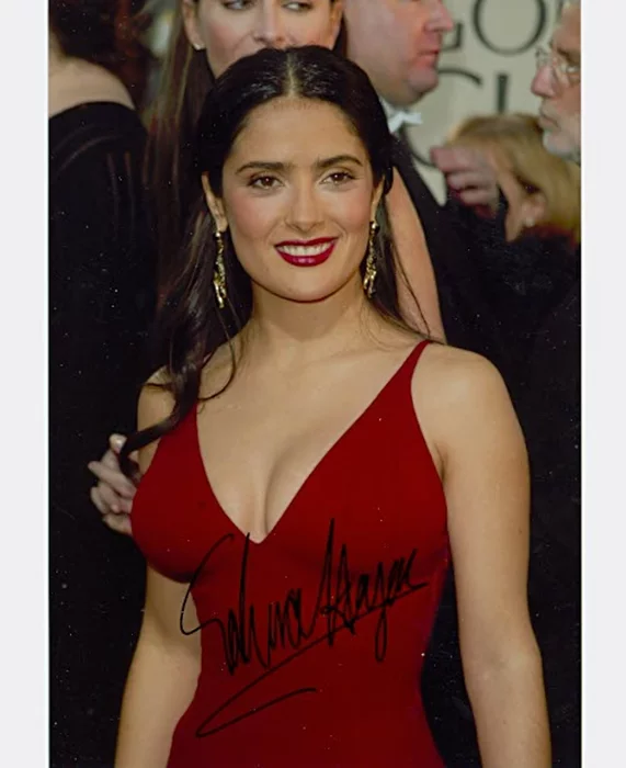 Salma Hayek autograph
