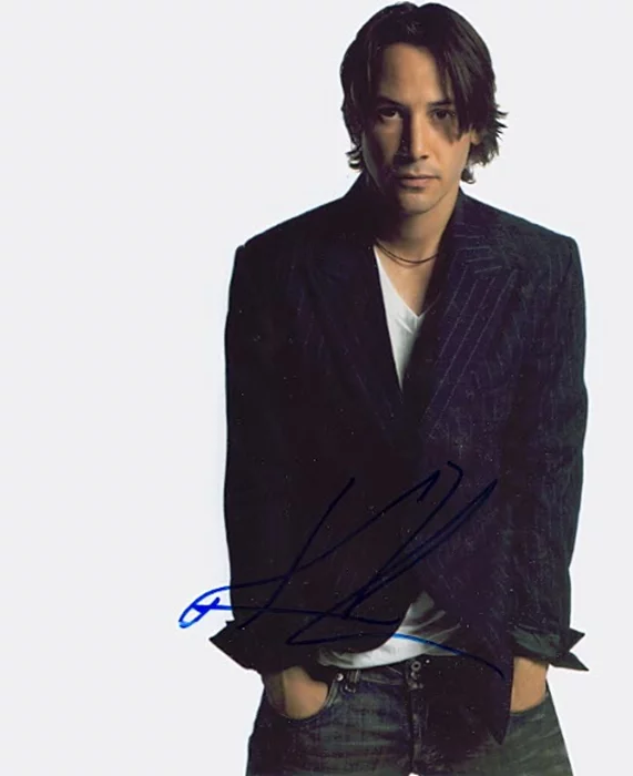 Keanu Reeves autograph