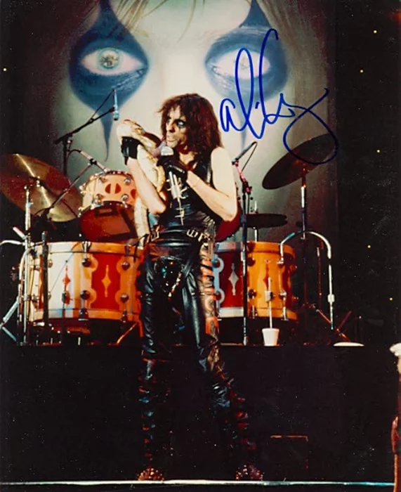 Alice Cooper autograph