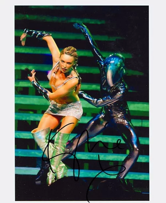 Kylie Minogue autograph