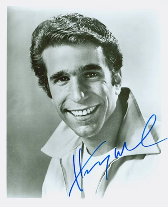 Henry Winkler autograph