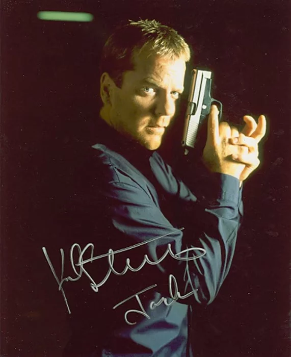 Kiefer Sutherland autograph
