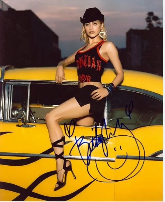 Brittany Murphy autograph