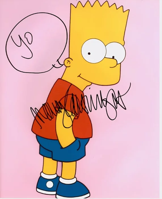 Nancy Cartwright autograph