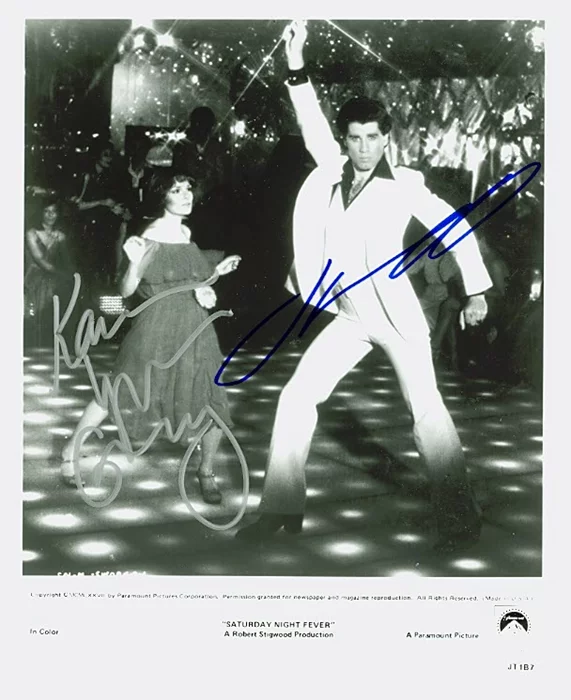 Saturday Night Fever autograph