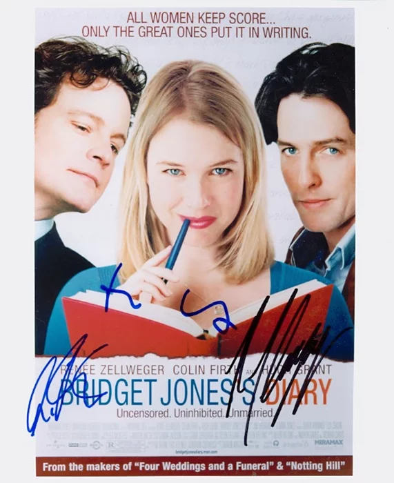 Bridget Jones's Diary autograph