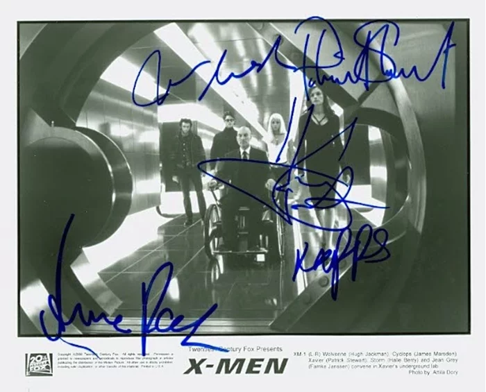 X-Men autograph
