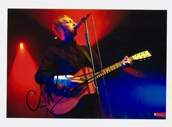 Chris Martin autograph