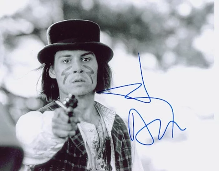 Johnny Depp autograph