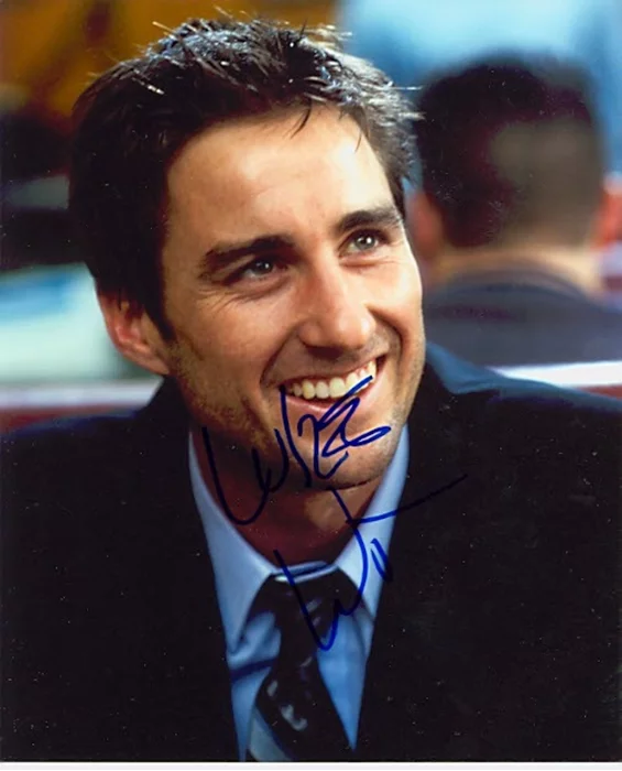Luke Wilson autograph