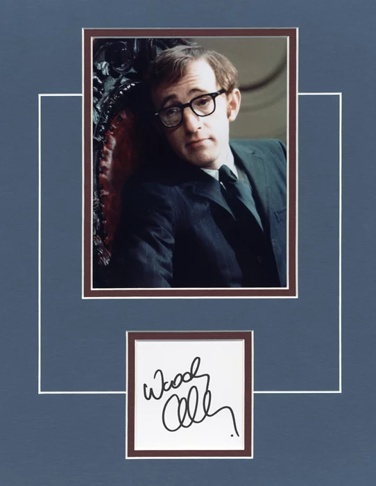 Woody Allen autograph
