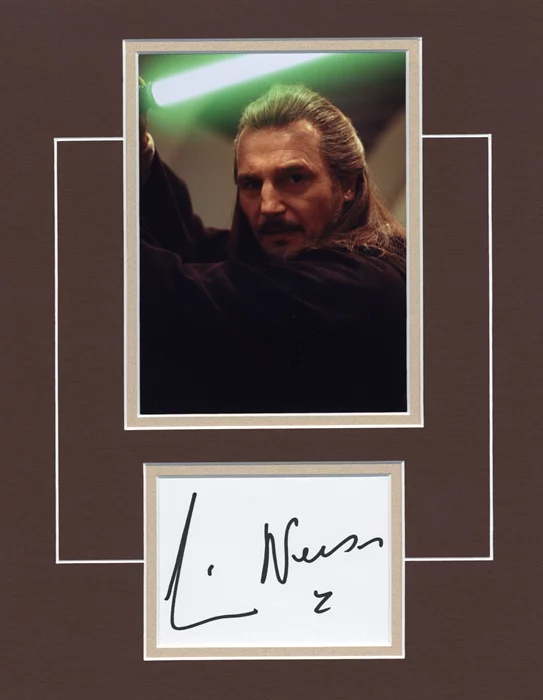 Liam Neeson autograph