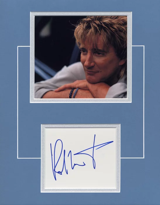 Rod Stewart autograph