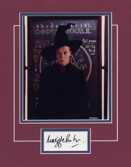 Maggie Smith autograph
