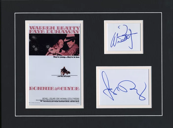 Bonnie and Clyde autograph