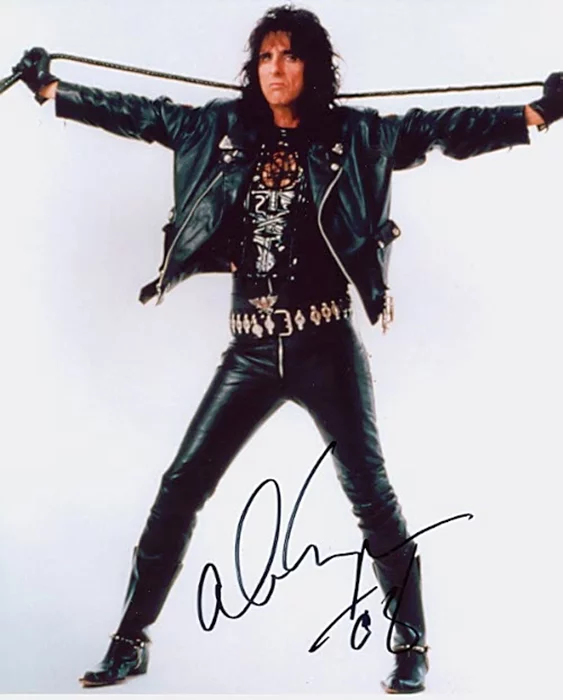 Alice Cooper autograph