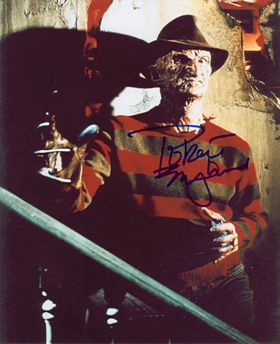 Robert Englund autograph