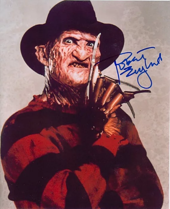 Robert Englund autograph