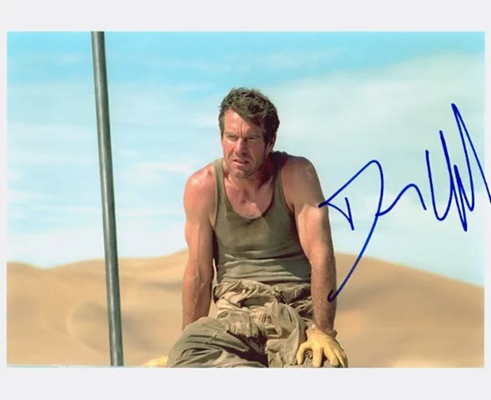 Dennis Quaid autograph