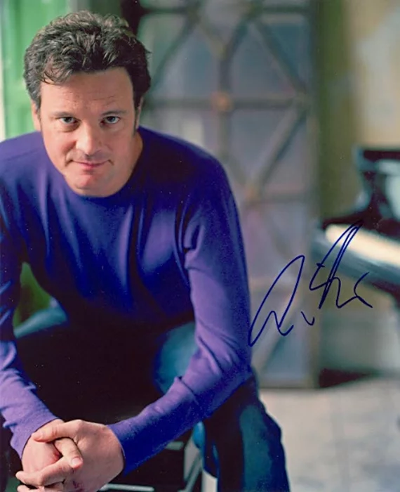 Colin Firth autograph