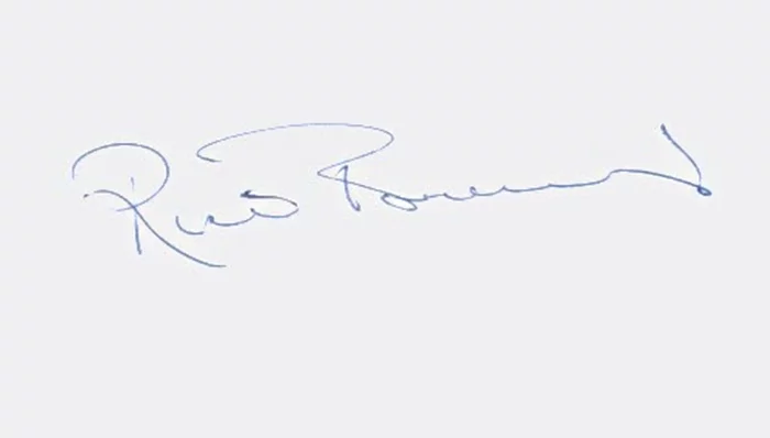 Ricou Browning autograph