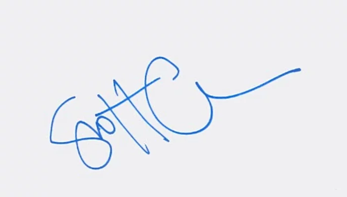 Scott Caan autograph