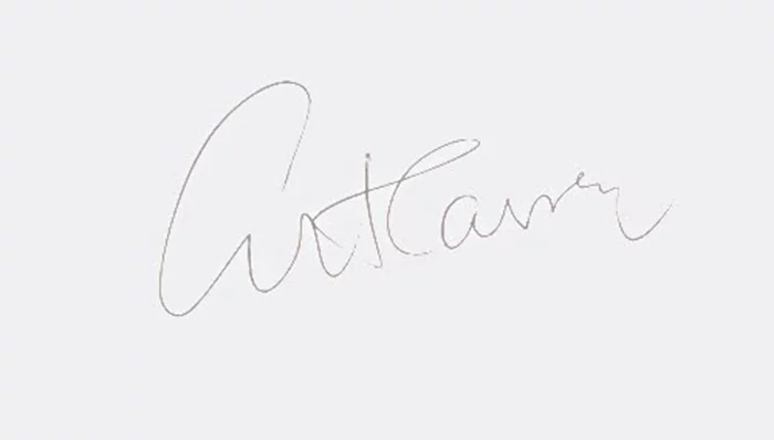 Art Carney autograph