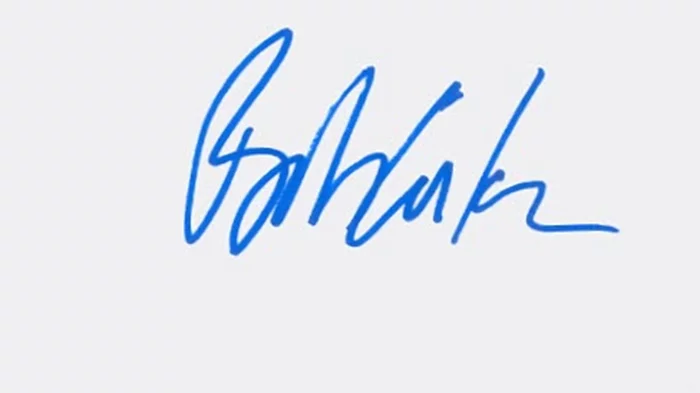 Bob Costas autograph