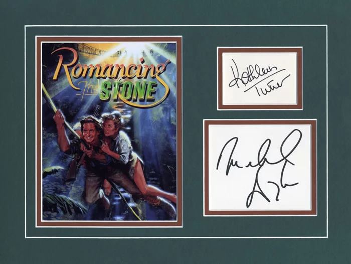 Romancing the Stone autograph