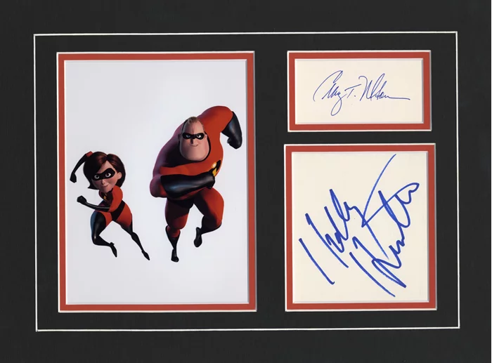 The Incredibles autograph