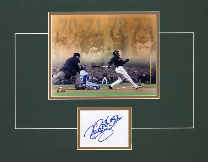 Barry Bonds autograph