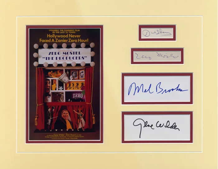The Producers autograph