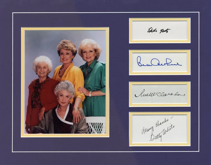 The Golden Girls autograph