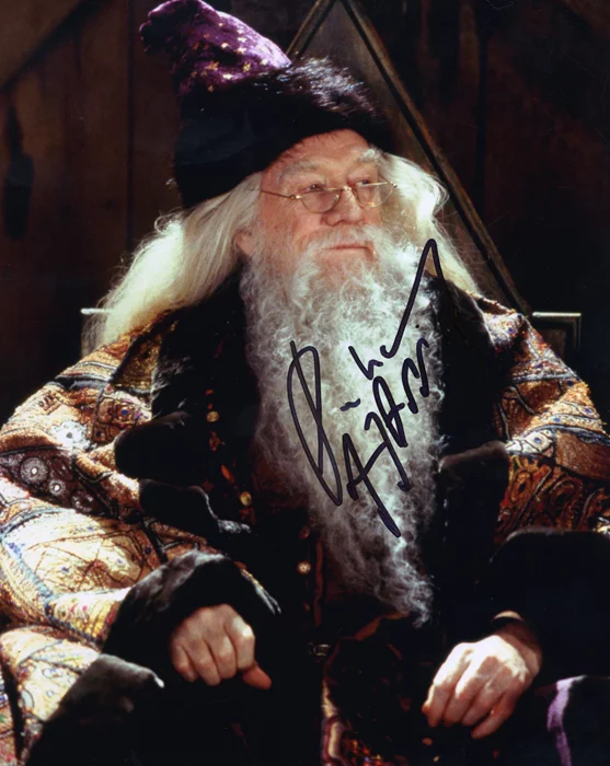 Richard Harris autograph