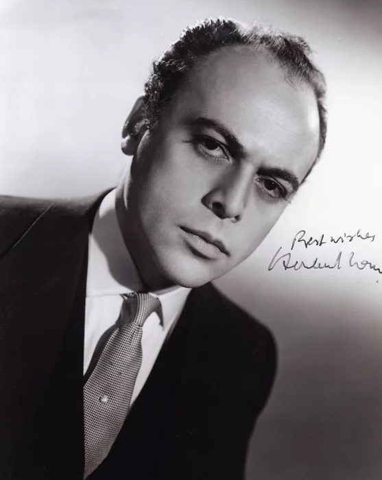 Herbert Lom autograph