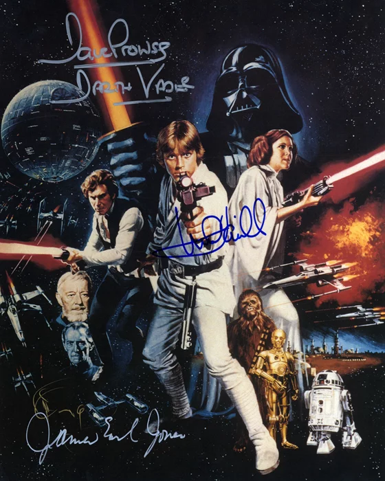 Star Wars: Episode IV - A New Hope autograph