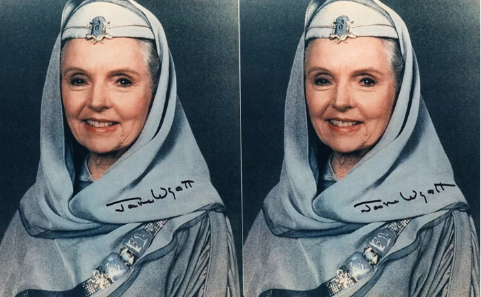 Jane Wyatt autograph