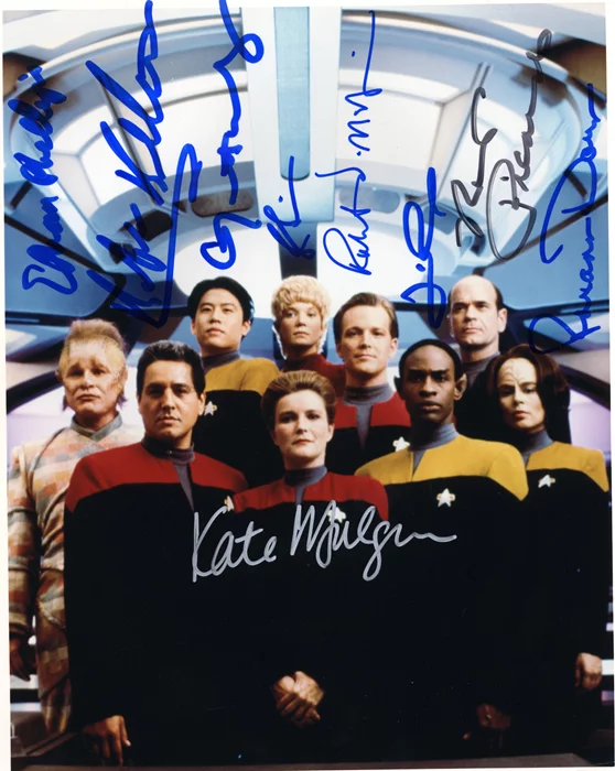 Star Trek: Voyager autograph