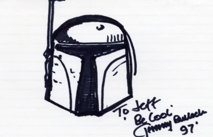 Jeremy Bulloch autograph