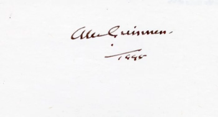 Alec Guinness autograph
