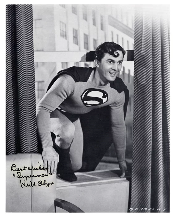Kirk Alyn autograph