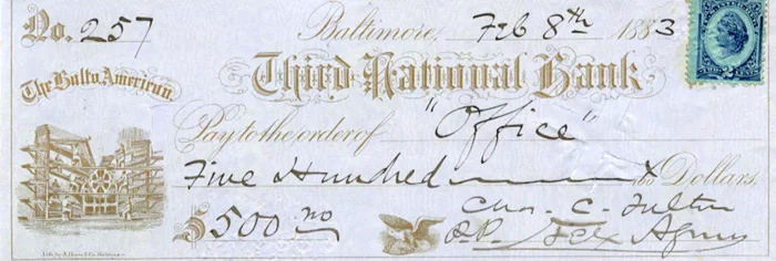 Felix Agnus autograph