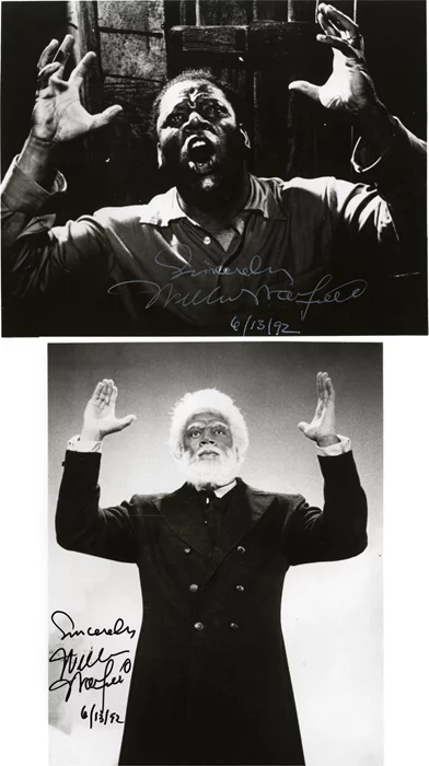 William Warfield autograph